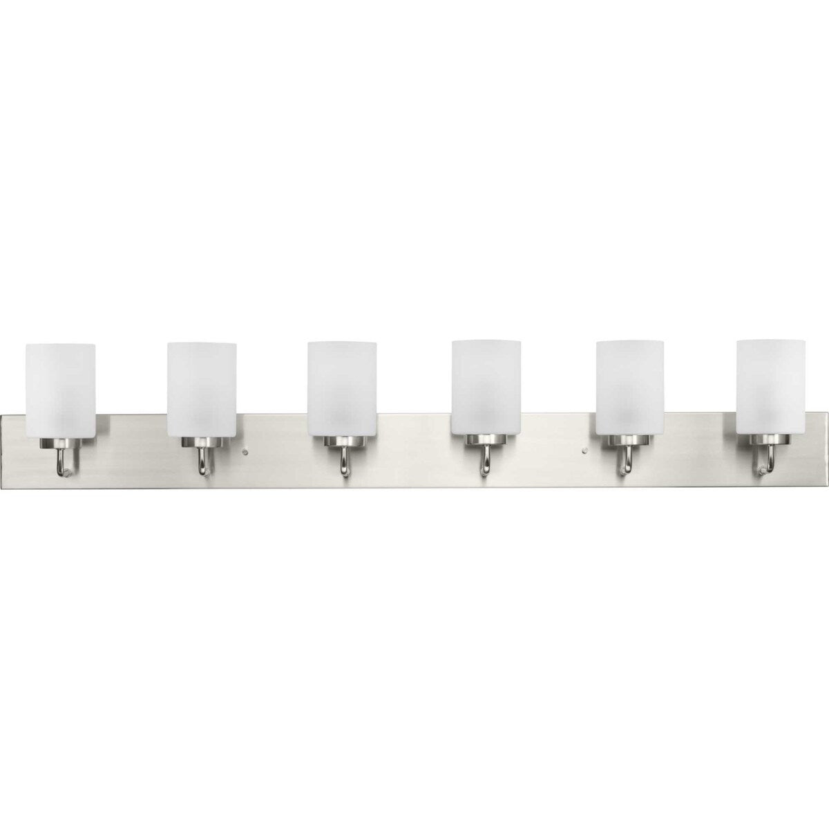 Luminaire de vanité large à 6 lampes Merry P300421 de Progress Lighting