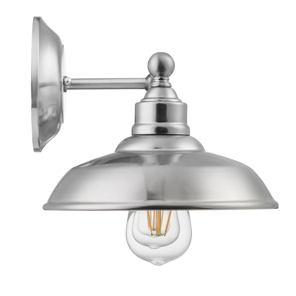 Prominence Home Lyndan, Luminaire d'intérieur pour meuble-lavabo et salle de bain, finitions noir mat et nickel brossé - 3 lumières