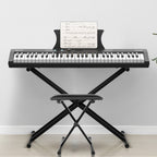 Piano électrique portable semi-lesté à 61 touches