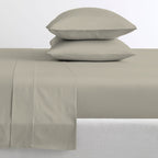 Parure de draps en percale ultra-douce 100 % coton à fibres longues Purity Home 400 fils/cm²