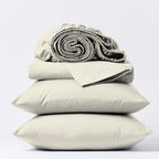 Parure de draps Purity Home 400 fils 100 % coton satiné ultra doux et soyeux