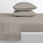 Parure de draps Purity Home 400 fils 100 % coton satiné ultra doux et soyeux