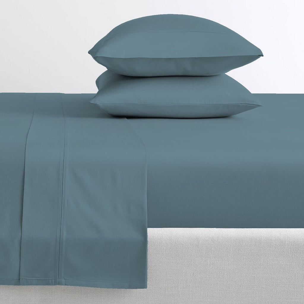 Parure de draps Purity Home 400 fils 100 % coton satiné ultra doux et soyeux