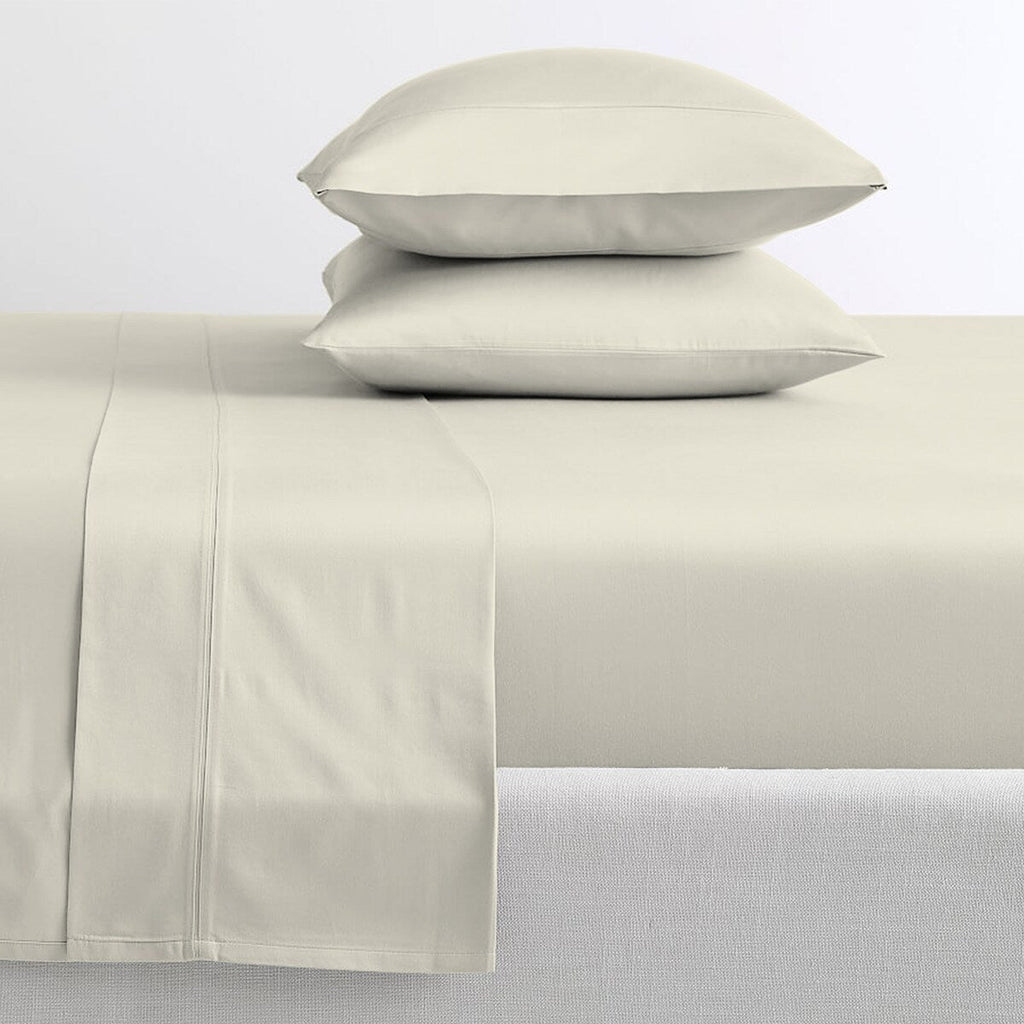 Parure de draps Purity Home 400 fils 100 % coton satiné ultra doux et soyeux