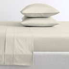 Parure de draps Purity Home 400 fils 100 % coton satiné ultra doux et soyeux