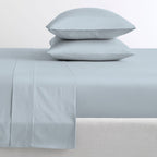 Parure de draps Purity Home 400 fils 100 % coton satiné ultra doux et soyeux