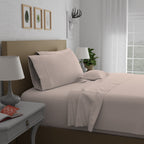 Parure de draps Purity Home 400 fils 100 % coton satiné ultra doux et soyeux