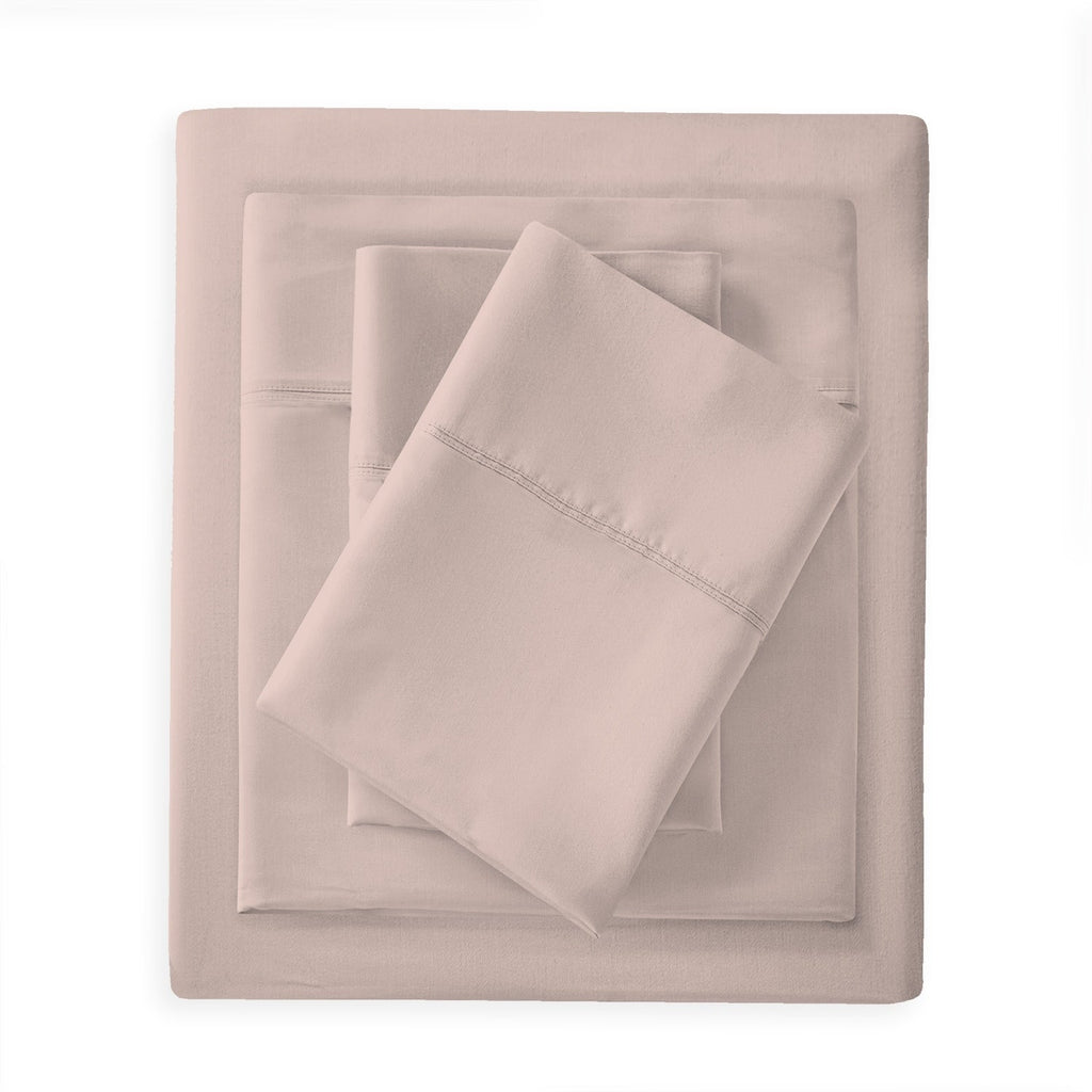 Parure de draps à poches profondes en coton respirant et léger Purity Home