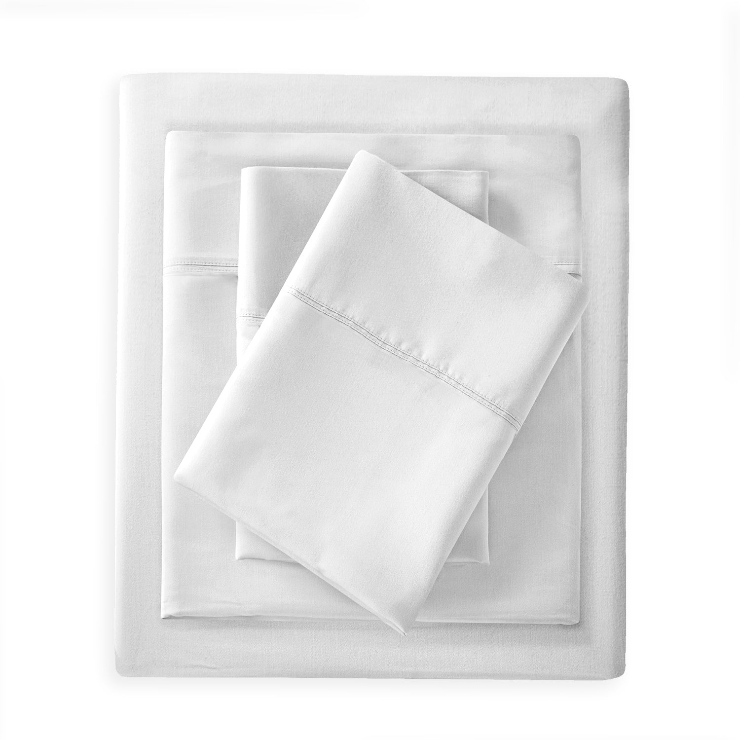 Parure de draps à poches profondes en coton respirant et léger Purity Home