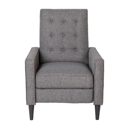 Fauteuil inclinable à dossier capitonné