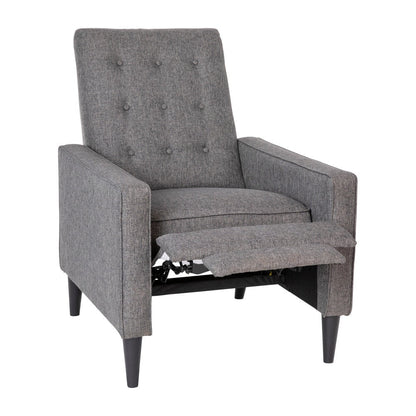 Fauteuil inclinable à dossier capitonné