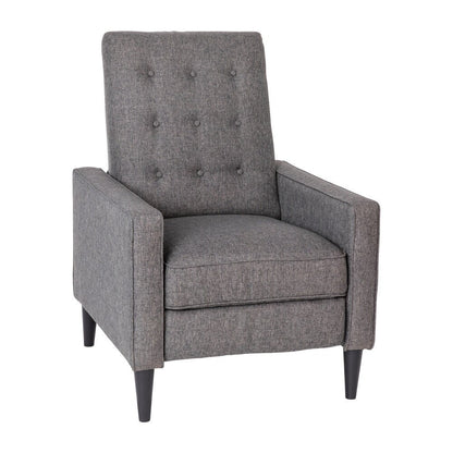Fauteuil inclinable à dossier capitonné
