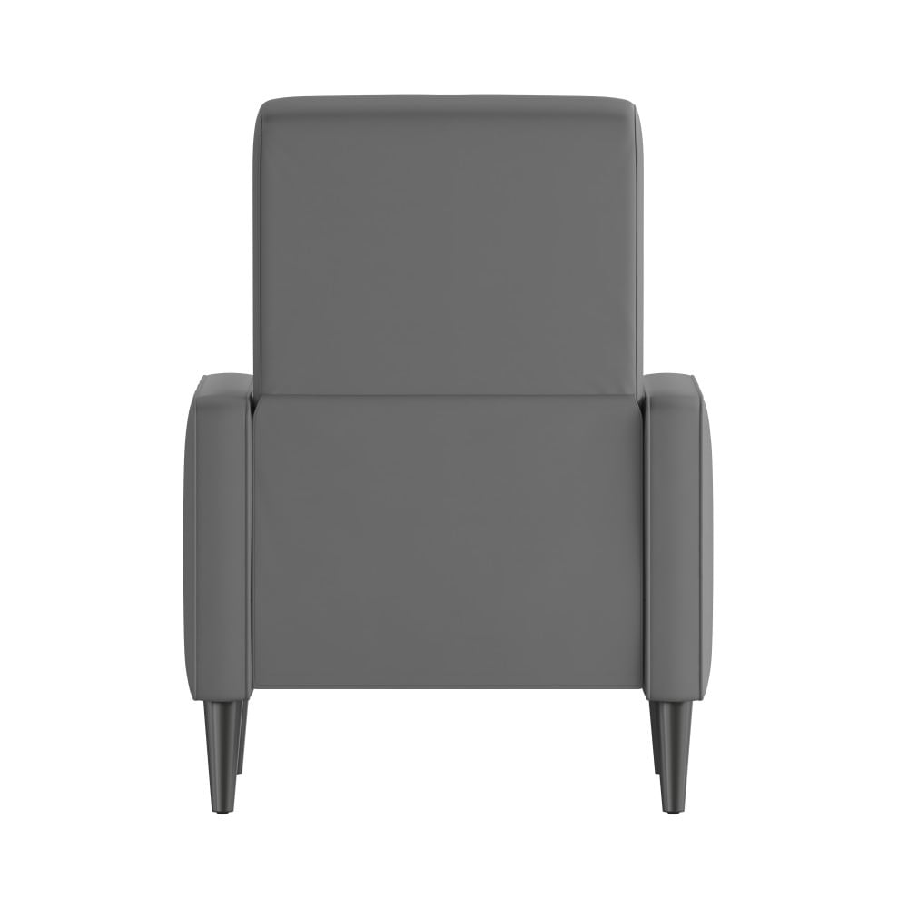 Fauteuil inclinable à dossier capitonné