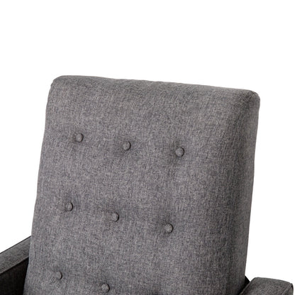 Fauteuil inclinable à dossier capitonné