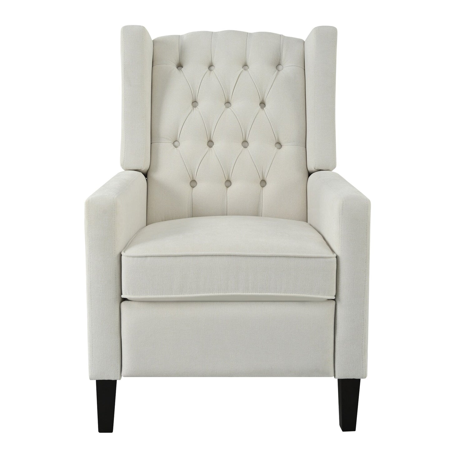 Fauteuil inclinable avec table d'appoint pliable et ports USB
