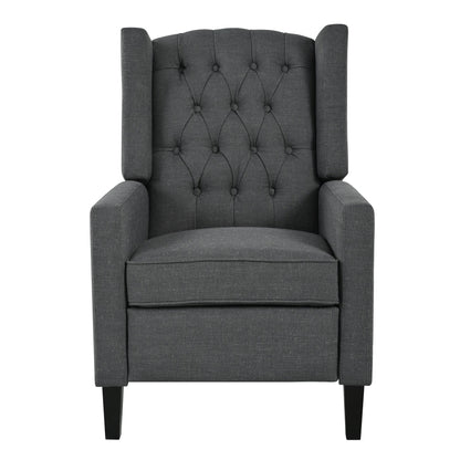 Fauteuil inclinable avec table d'appoint pliable et ports USB