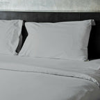 Parure de lit de luxe Queen Size 4 pièces 1800 fils - Draps extra doux et profonds