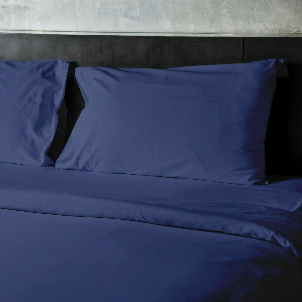Parure de lit de luxe Queen Size 4 pièces 1800 fils - Draps extra doux et profonds