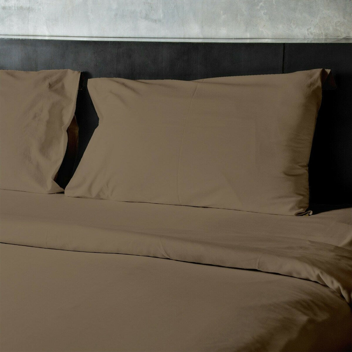 Parure de lit de luxe Queen Size 4 pièces 1800 fils - Draps extra doux et profonds