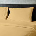 Parure de lit de luxe Queen Size 4 pièces 1800 fils - Draps extra doux et profonds