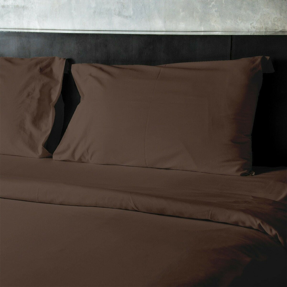 Parure de lit de luxe Queen Size 4 pièces 1800 fils - Draps extra doux et profonds