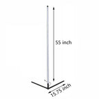 Lampadaire d'angle à LED RGBCW avec télécommande