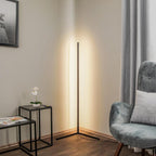 Lampadaire d'angle à LED RGBCW avec télécommande
