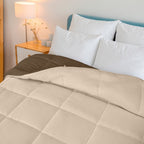 Couette Royale King - Couette toutes saisons en duvet synthétique - Couette matelassée légère (King, bleu marine)