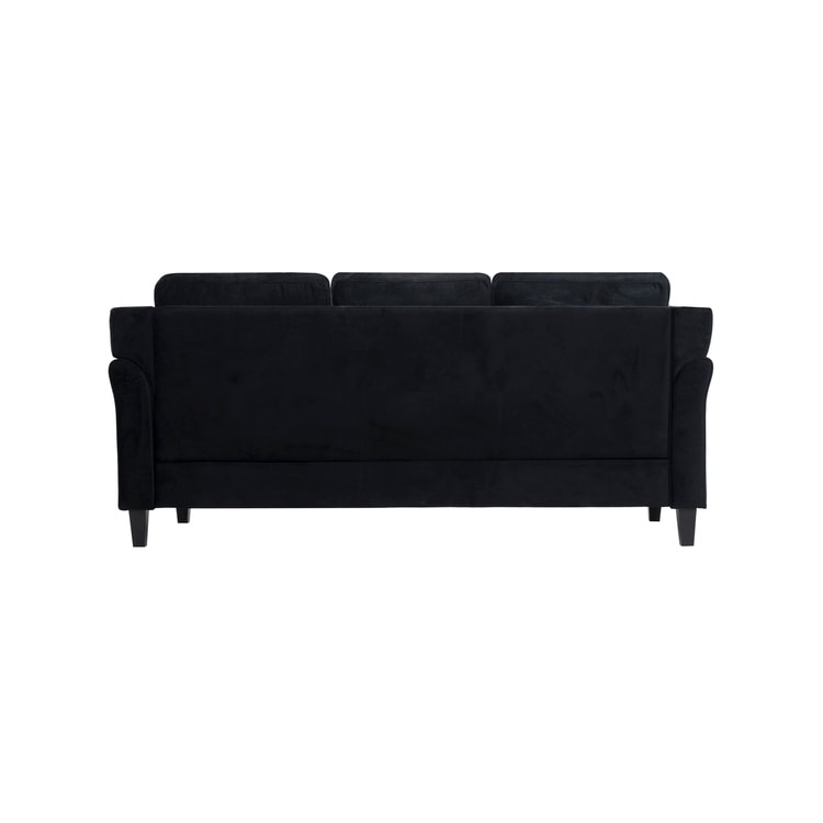 Canapé capitonné Raelynn, canapé moderne et abordable – Canapé en microfibre pour petits espaces, salon, chambre