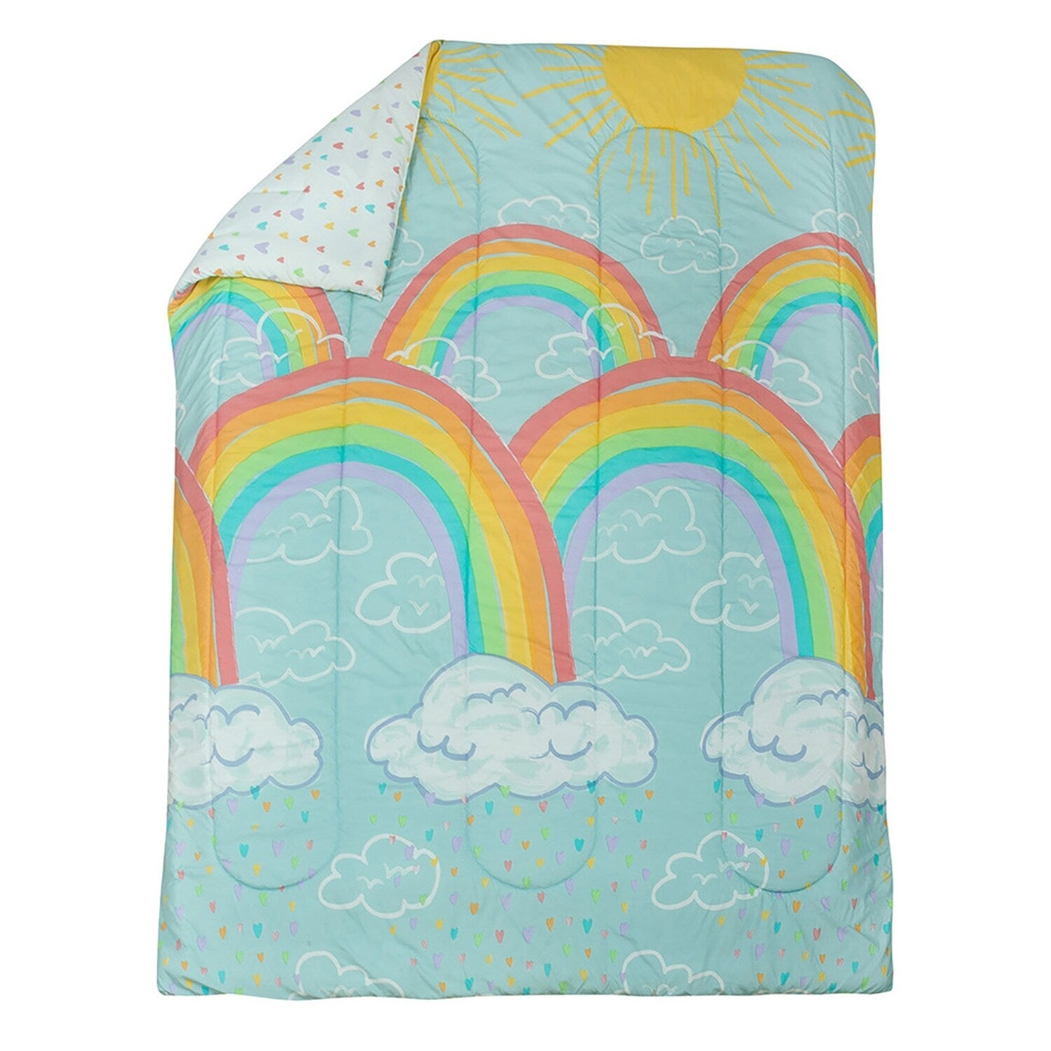 Lit dans un sac Kidz Mix Rainbow Clouds