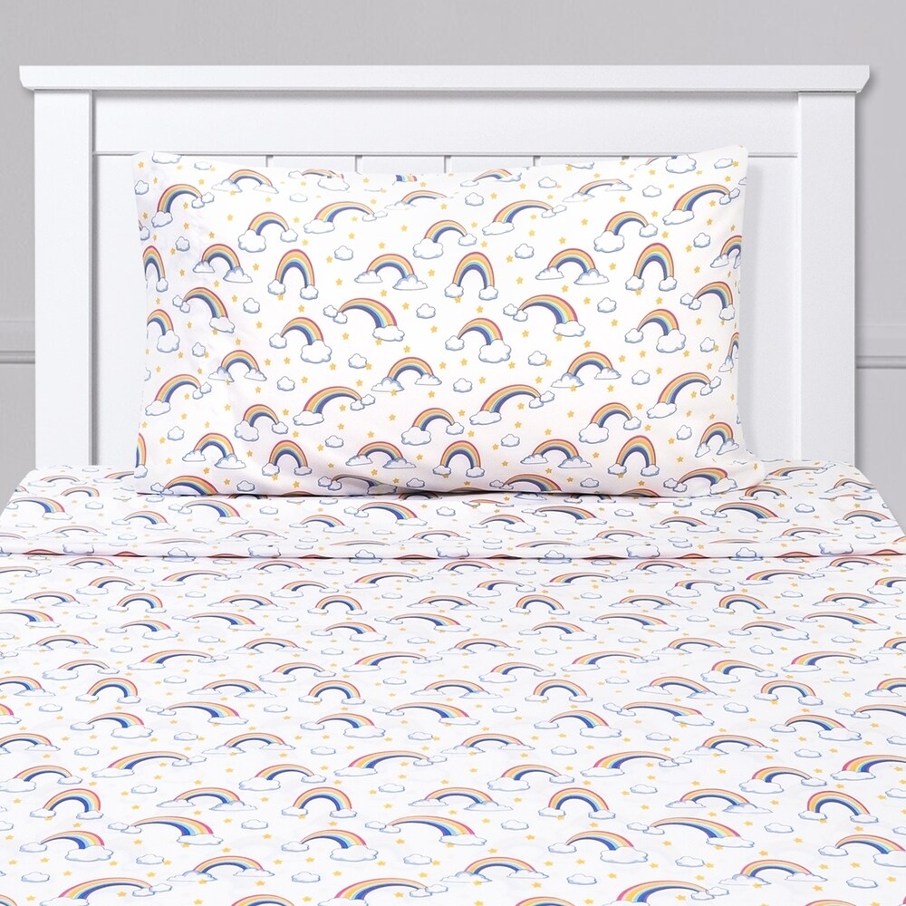 Parure de draps Rainbows de Sweet Home Collection - Multicolore