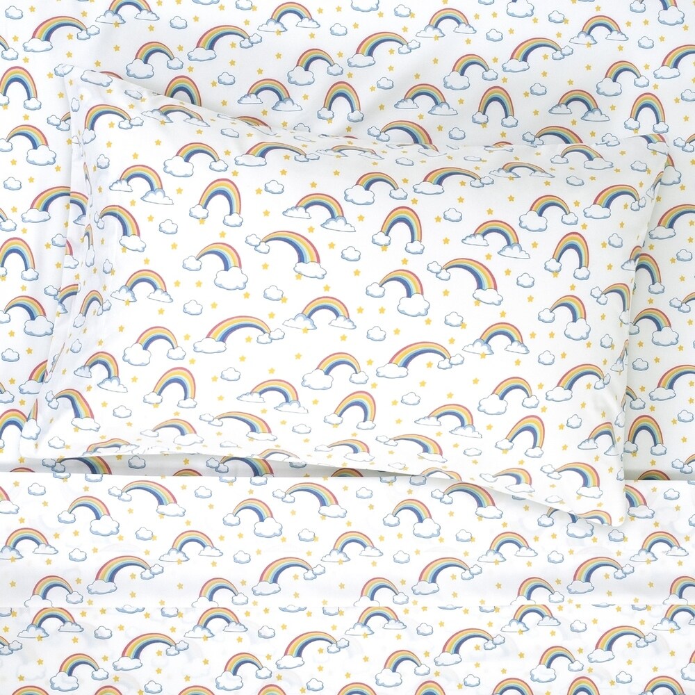 Parure de draps Rainbows de Sweet Home Collection - Multicolore