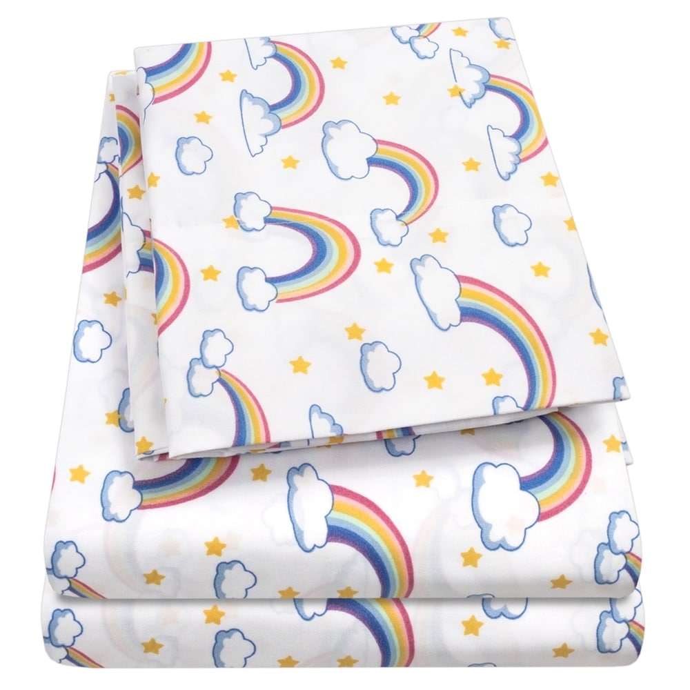 Parure de draps Rainbows de Sweet Home Collection - Multicolore