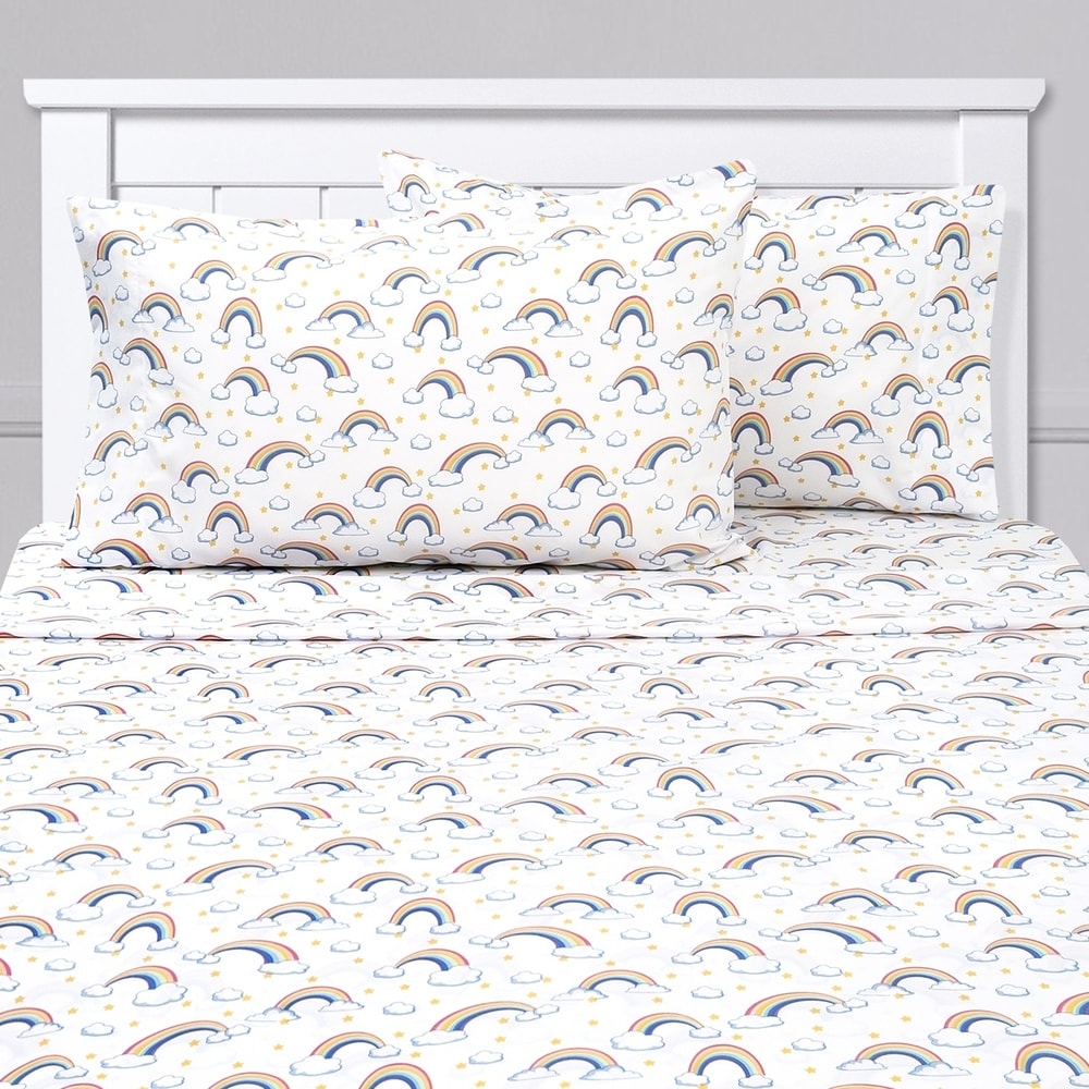 Parure de draps Rainbows de Sweet Home Collection - Multicolore