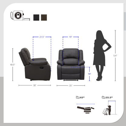 Fauteuil inclinable manuel Raleigh