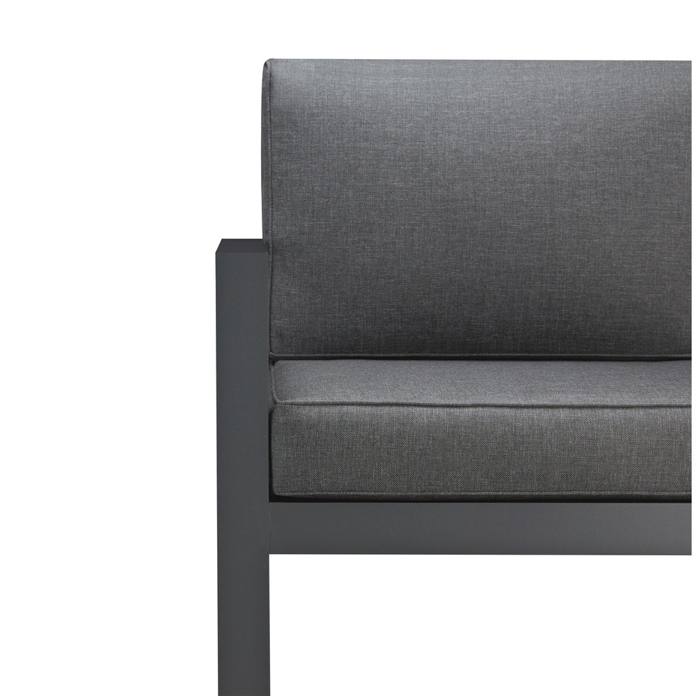 Lot de 2 chaises Baltic grises par Real Flame
