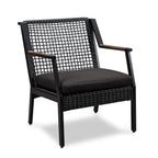 Lot de deux chaises Calvin 25.25 noires de Real Flame
