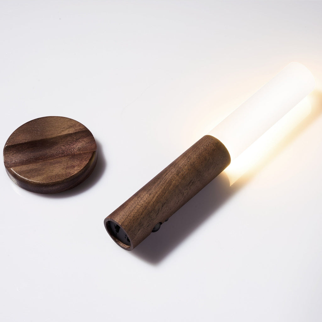 Applique murale magnétique rechargeable avec détecteur de mouvement et veilleuse LED