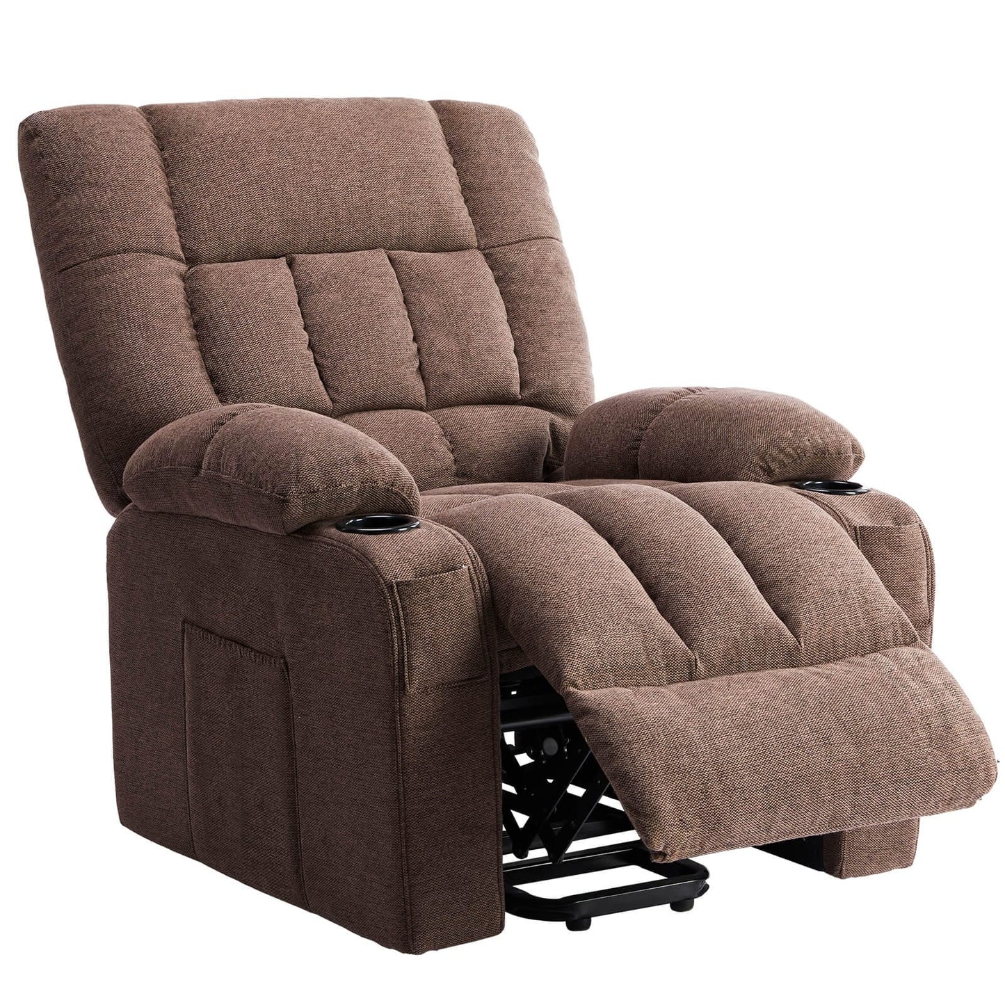 Fauteuil inclinable, fauteuil de massage inclinable avec chauffage, fauteuil électrique releveur pour home cinéma, pour salon