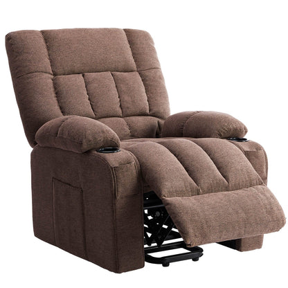 Fauteuil inclinable, fauteuil de massage inclinable avec chauffage, fauteuil électrique releveur pour home cinéma, pour salon