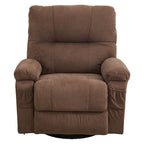 Fauteuil inclinable pivotant à 360 degrés, équipé d'un coussin et d'un dossier moelleux, fauteuil confortable