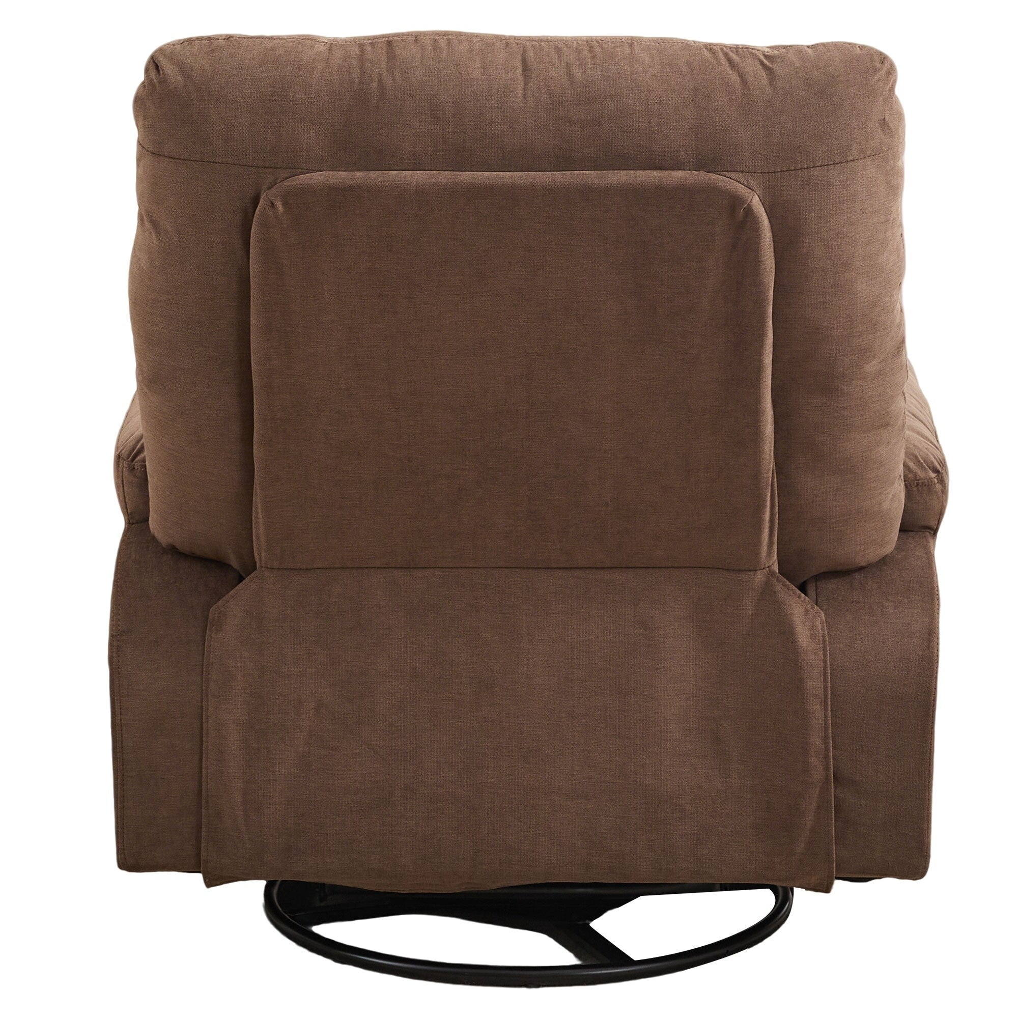 Fauteuil inclinable pivotant à 360 degrés, équipé d'un coussin et d'un dossier moelleux, fauteuil confortable