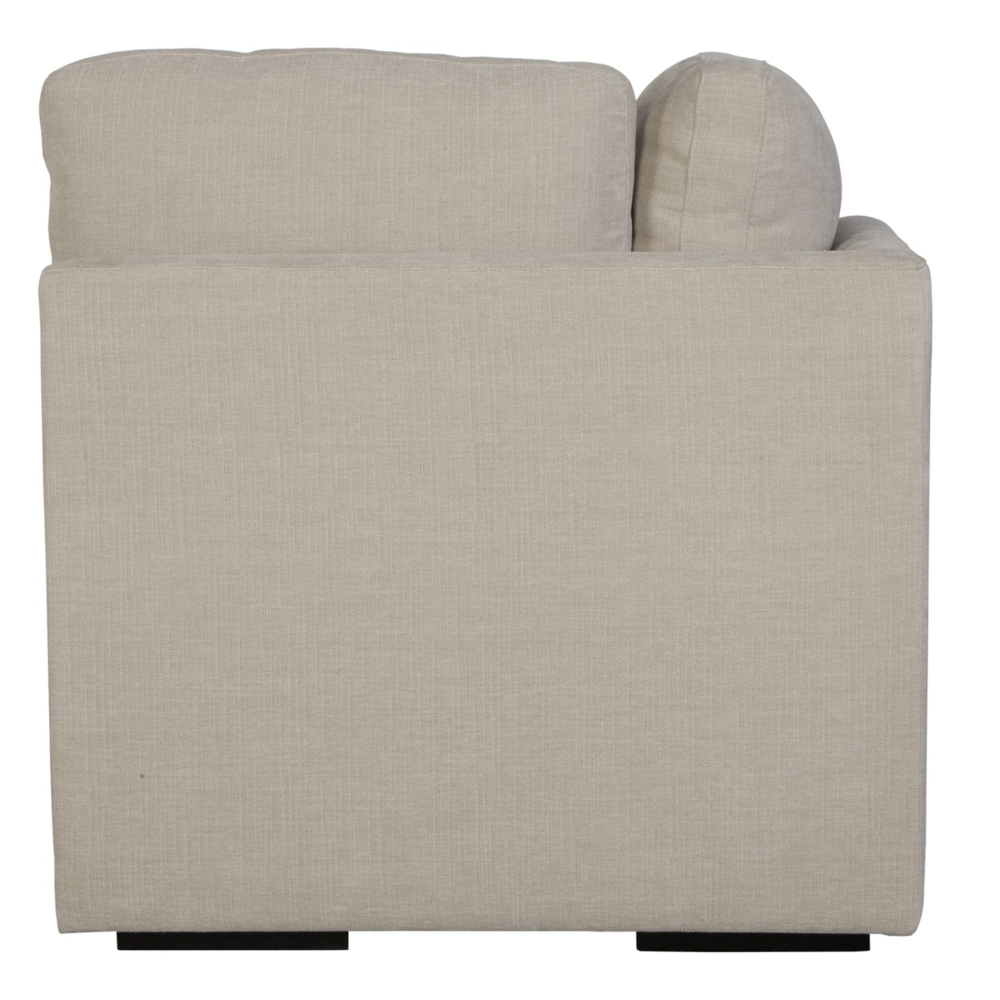 Siège d'angle modulaire solide Refuge pour canapé sectionnel - 37,5 - Gris sable