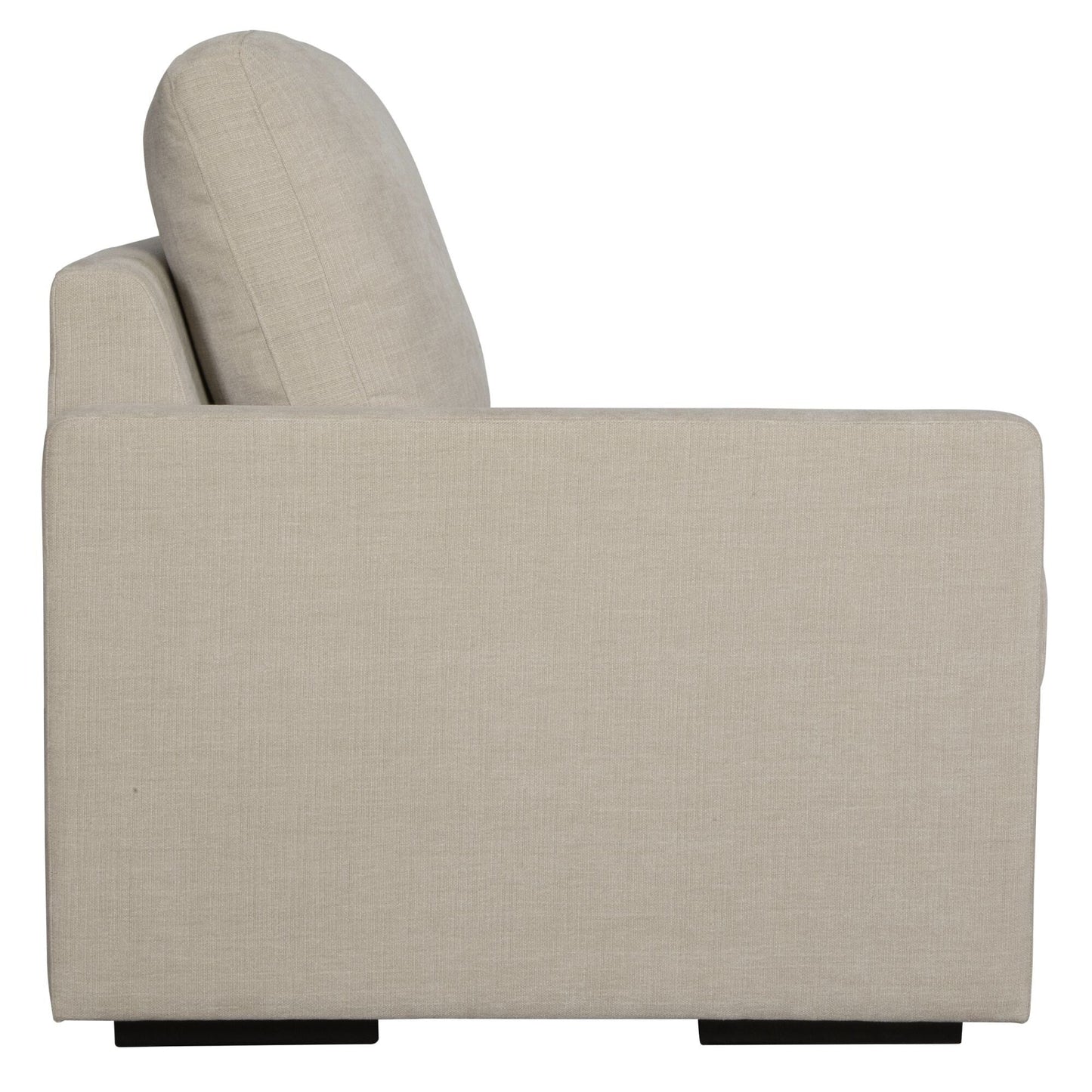 Refuge Solid Modular Accoudoir Gauche pour Canapé Sectionnel - 43,25 - Gris Sable