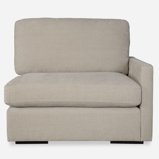 Refuge Solid Modular Accoudoir Droit pour Canapé Sectionnel - 43,25 - Gris Sable