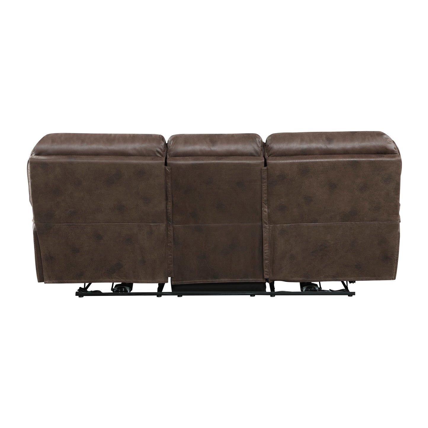 Canapé inclinable électrique double en microfibre Regina