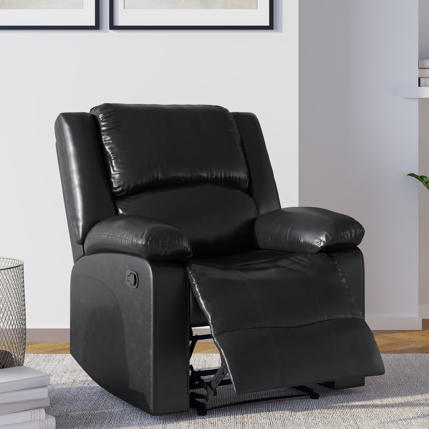 Relaxez-vous dans une chaise longue ? Fauteuil inclinable manuel Porter en similicuir par iLounge