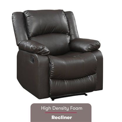 Relaxez-vous dans une chaise longue ? Fauteuil inclinable manuel Porter en similicuir par iLounge