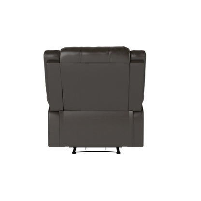 Relaxez-vous dans une chaise longue ? Fauteuil inclinable manuel Porter en similicuir par iLounge
