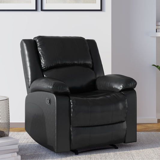 Relaxez-vous dans une chaise longue ? Fauteuil inclinable manuel Porter en similicuir par iLounge